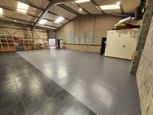 new warehouse floor without asbestos